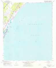 Magnolia Beach South Carolina Historical topographic map, 1:24000 scale, 7.5 X 7.5 Minute, Year 1942