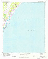 Magnolia Beach South Carolina Historical topographic map, 1:24000 scale, 7.5 X 7.5 Minute, Year 1942