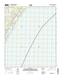 Magnolia Beach South Carolina Current topographic map, 1:24000 scale, 7.5 X 7.5 Minute, Year 2014