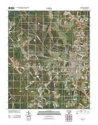 Marion South Carolina Historical topographic map, 1:24000 scale, 7.5 X 7.5 Minute, Year 2011