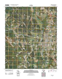 Marion South Carolina Historical topographic map, 1:24000 scale, 7.5 X 7.5 Minute, Year 2011