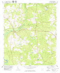 Martin South Carolina Historical topographic map, 1:24000 scale, 7.5 X 7.5 Minute, Year 1979