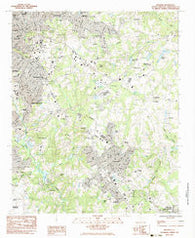 Mauldin South Carolina Historical topographic map, 1:24000 scale, 7.5 X 7.5 Minute, Year 1983