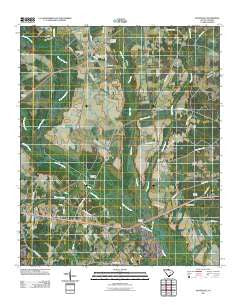 Mayesville South Carolina Historical topographic map, 1:24000 scale, 7.5 X 7.5 Minute, Year 2011