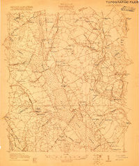 Mayesville South Carolina Historical topographic map, 1:48000 scale, 15 X 15 Minute, Year 1920