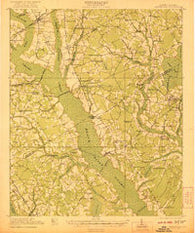 Mayesville South Carolina Historical topographic map, 1:62500 scale, 15 X 15 Minute, Year 1921