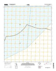 McClellanville OE S South Carolina Current topographic map, 1:24000 scale, 7.5 X 7.5 Minute, Year 2014