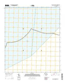McClellanville OE S South Carolina Current topographic map, 1:24000 scale, 7.5 X 7.5 Minute, Year 2014