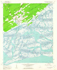 Mc Clellanville South Carolina Historical topographic map, 1:24000 scale, 7.5 X 7.5 Minute, Year 1942