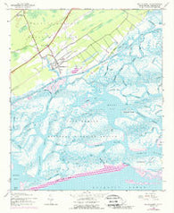 Mc Clellanville South Carolina Historical topographic map, 1:24000 scale, 7.5 X 7.5 Minute, Year 1942