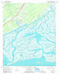 Mc Clellanville South Carolina Historical topographic map, 1:24000 scale, 7.5 X 7.5 Minute, Year 1942