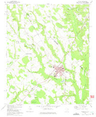 Mc Coll South Carolina Historical topographic map, 1:24000 scale, 7.5 X 7.5 Minute, Year 1972