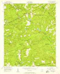 Messers Pond South Carolina Historical topographic map, 1:24000 scale, 7.5 X 7.5 Minute, Year 1953