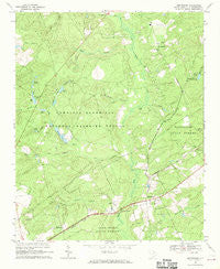 Middendorf South Carolina Historical topographic map, 1:24000 scale, 7.5 X 7.5 Minute, Year 1968