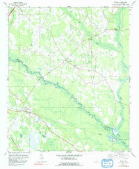 Midway South Carolina Historical topographic map, 1:24000 scale, 7.5 X 7.5 Minute, Year 1979