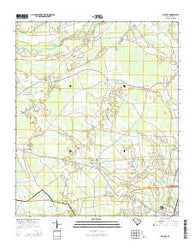 Mill Bay South Carolina Current topographic map, 1:24000 scale, 7.5 X 7.5 Minute, Year 2014