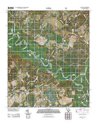 Millett South Carolina Historical topographic map, 1:24000 scale, 7.5 X 7.5 Minute, Year 2011