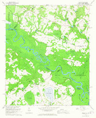 Millett South Carolina Historical topographic map, 1:24000 scale, 7.5 X 7.5 Minute, Year 1964