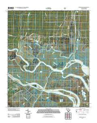 Minim Island South Carolina Historical topographic map, 1:24000 scale, 7.5 X 7.5 Minute, Year 2011