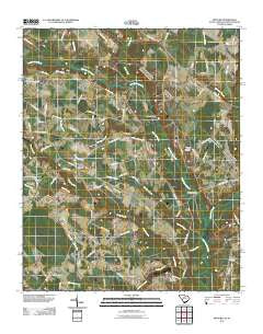 Minturn South Carolina Historical topographic map, 1:24000 scale, 7.5 X 7.5 Minute, Year 2011