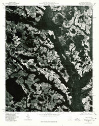 Minturn South Carolina Historical topographic map, 1:24000 scale, 7.5 X 7.5 Minute, Year 1976