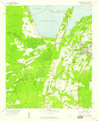 Moncks Corner South Carolina Historical topographic map, 1:24000 scale, 7.5 X 7.5 Minute, Year 1958