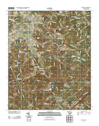Monetta South Carolina Historical topographic map, 1:24000 scale, 7.5 X 7.5 Minute, Year 2011