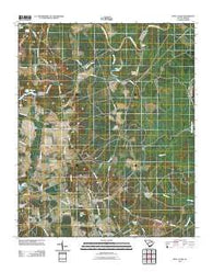 Mont Clare South Carolina Historical topographic map, 1:24000 scale, 7.5 X 7.5 Minute, Year 2011