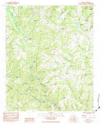 Moore South Carolina Historical topographic map, 1:24000 scale, 7.5 X 7.5 Minute, Year 1983