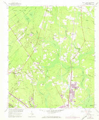 Mount Holly South Carolina Historical topographic map, 1:24000 scale, 7.5 X 7.5 Minute, Year 1957