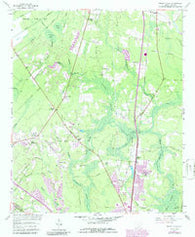 Mount Holly South Carolina Historical topographic map, 1:24000 scale, 7.5 X 7.5 Minute, Year 1957