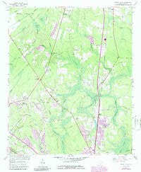 Mount Holly South Carolina Historical topographic map, 1:24000 scale, 7.5 X 7.5 Minute, Year 1957