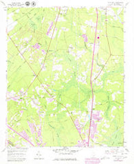 Mount Holly South Carolina Historical topographic map, 1:24000 scale, 7.5 X 7.5 Minute, Year 1957