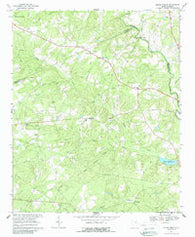 Mount Pisgah South Carolina Historical topographic map, 1:24000 scale, 7.5 X 7.5 Minute, Year 1967