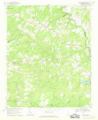 Mount Pisgah South Carolina Historical topographic map, 1:24000 scale, 7.5 X 7.5 Minute, Year 1967