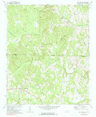 Mt. Croghan South Carolina Historical topographic map, 1:24000 scale, 7.5 X 7.5 Minute, Year 1970