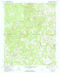 Mt. Croghan South Carolina Historical topographic map, 1:24000 scale, 7.5 X 7.5 Minute, Year 1970