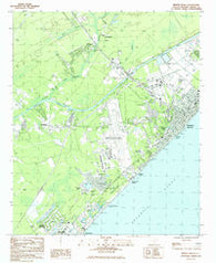 Myrtle Beach South Carolina Historical topographic map, 1:24000 scale, 7.5 X 7.5 Minute, Year 1984