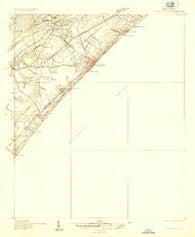 Myrtle Beach South Carolina Historical topographic map, 1:48000 scale, 15 X 15 Minute, Year 1937
