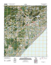 Myrtle Beach South Carolina Historical topographic map, 1:24000 scale, 7.5 X 7.5 Minute, Year 2011