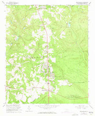 New Ellenton South Carolina Historical topographic map, 1:24000 scale, 7.5 X 7.5 Minute, Year 1965