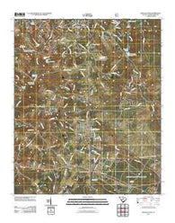 New Ellenton South Carolina Historical topographic map, 1:24000 scale, 7.5 X 7.5 Minute, Year 2011