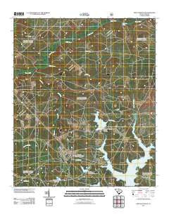 New Ellenton SE South Carolina Historical topographic map, 1:24000 scale, 7.5 X 7.5 Minute, Year 2011