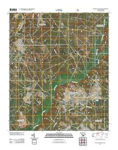 New Ellenton SW South Carolina Historical topographic map, 1:24000 scale, 7.5 X 7.5 Minute, Year 2011