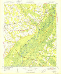 Nichols South Carolina Historical topographic map, 1:24000 scale, 7.5 X 7.5 Minute, Year 1950
