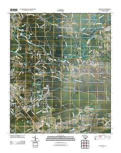 Nixonville South Carolina Historical topographic map, 1:24000 scale, 7.5 X 7.5 Minute, Year 2011