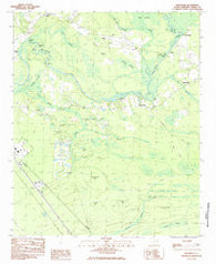 Nixonville South Carolina Historical topographic map, 1:24000 scale, 7.5 X 7.5 Minute, Year 1984