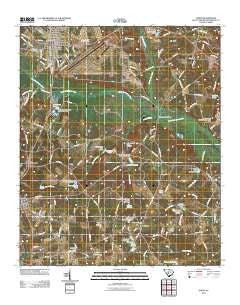 North South Carolina Historical topographic map, 1:24000 scale, 7.5 X 7.5 Minute, Year 2011