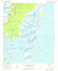 North Island South Carolina Historical topographic map, 1:24000 scale, 7.5 X 7.5 Minute, Year 1942