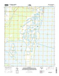 North Island South Carolina Current topographic map, 1:24000 scale, 7.5 X 7.5 Minute, Year 2014